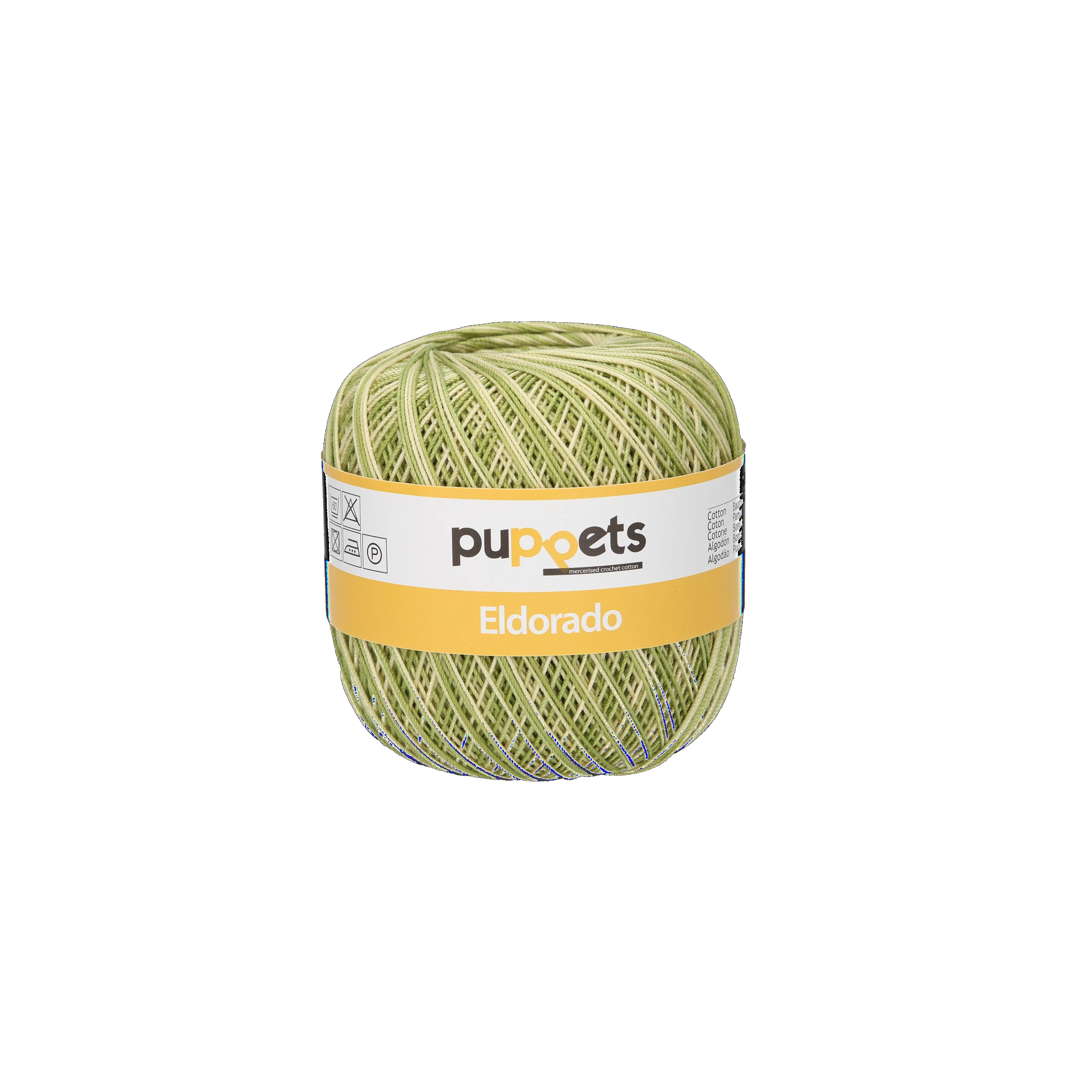 Puppets Eldorado 54/0082 Color zöld 50g