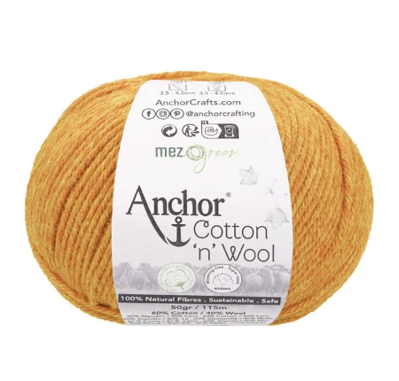 Cotton & Wool Borostyán 249