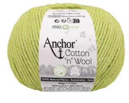 Cotton & Wool Peridot 254