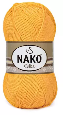 NAKO Calico Mustársárga 1380