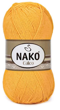 NAKO Calico Mustársárga 1380