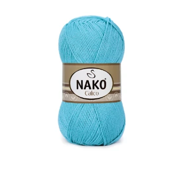 NAKO Calico Türkizkék 3792