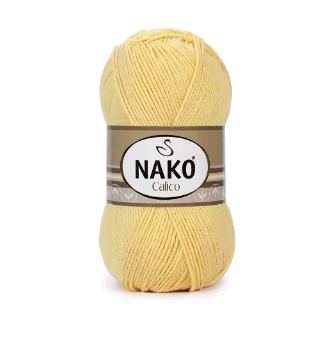 NAKO Calico Szalmasárga 4492