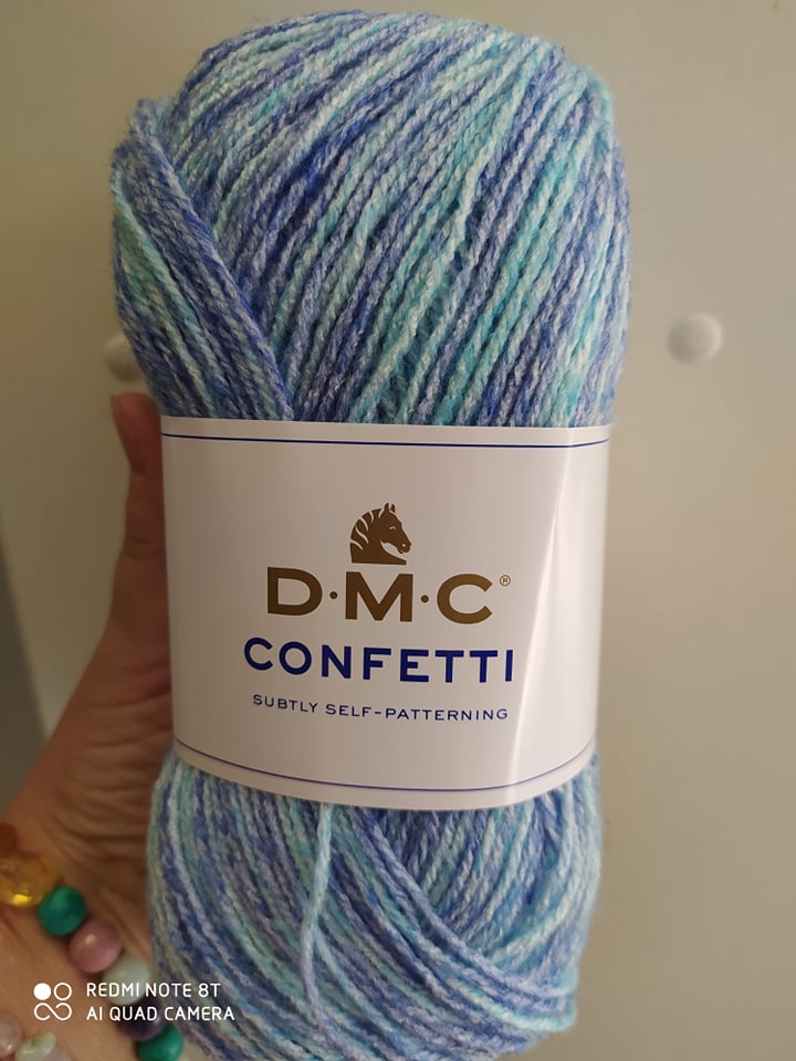 DMC Confetti Türkiz-kék 559