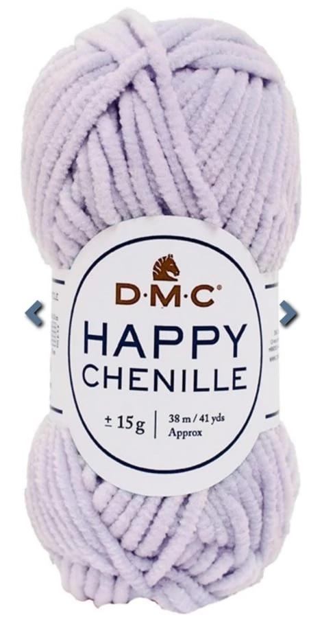 DMC Happy Chenille 19 halvány lila