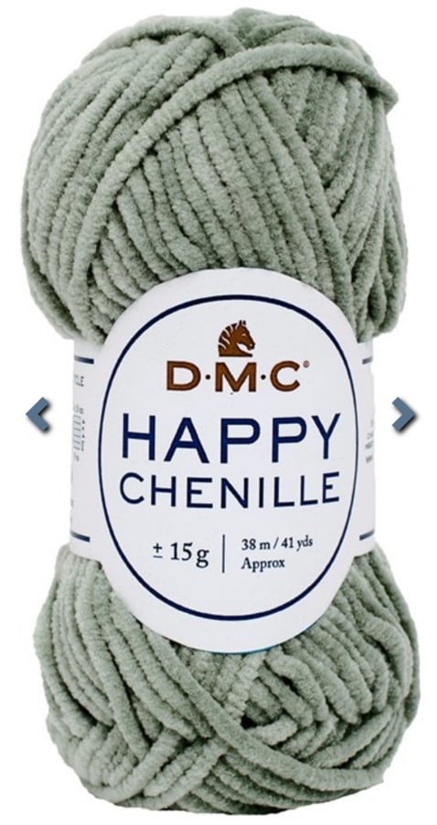 DMC Happy Chenille 23 mohazöld