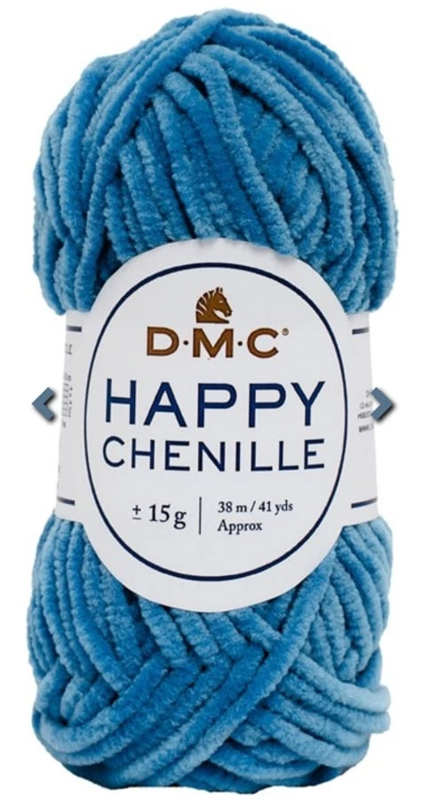 DMC Happy Chenille 26 óceánkék