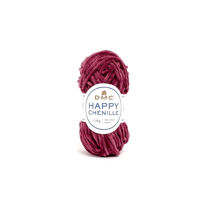 DMC happy Chenille 31 burgundi