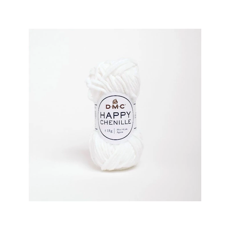 DMC Happy Chenille 20 fehér