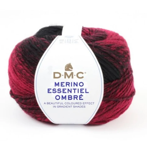 DMC Essentiel Ombre Piros-Fekete 1001
