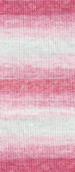 Elit Baby Mini Batik Fehér-rózsaszín-málna