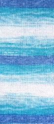 Elit Baby Mini Batik Fehér-türkizkék-kék