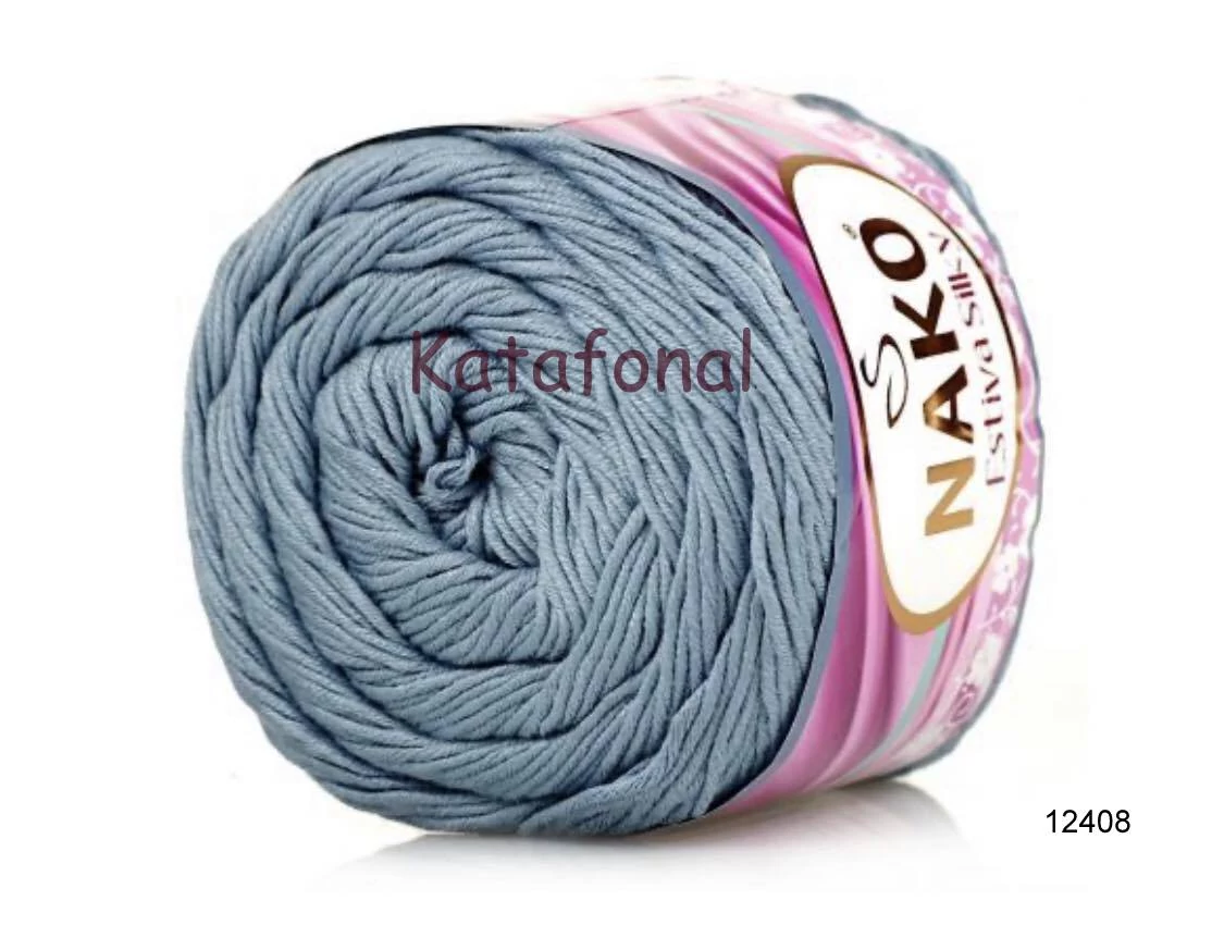 Estiva Silky Acélkék 12408