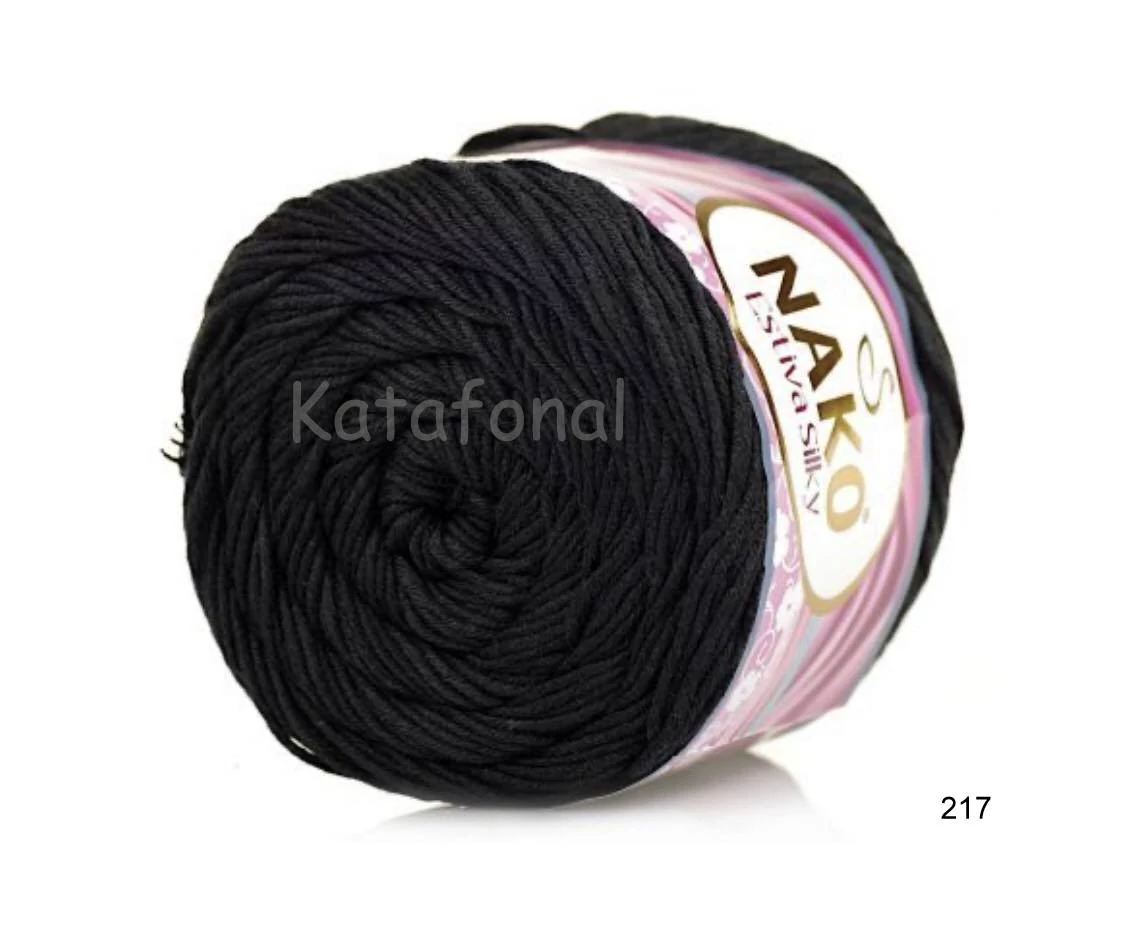 Estiva Silky Fekete 217