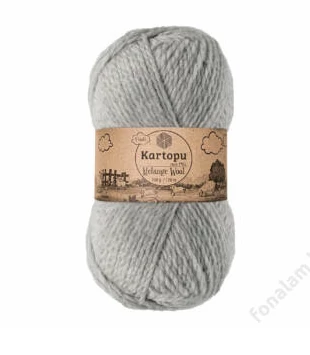 Melange Wool 1000 Ezüst
