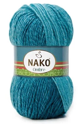 NAKO Ombre Kékeszöld 391