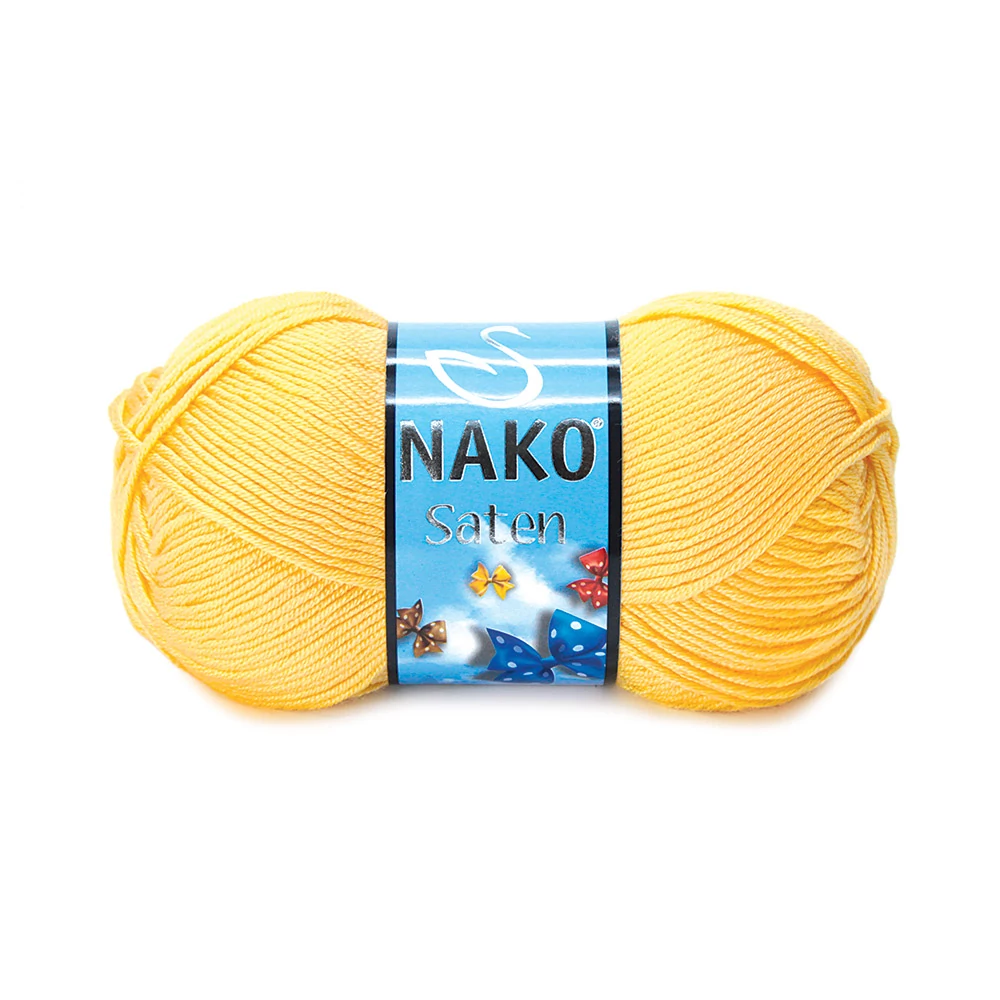 Nako Saten Szalmasárga 215