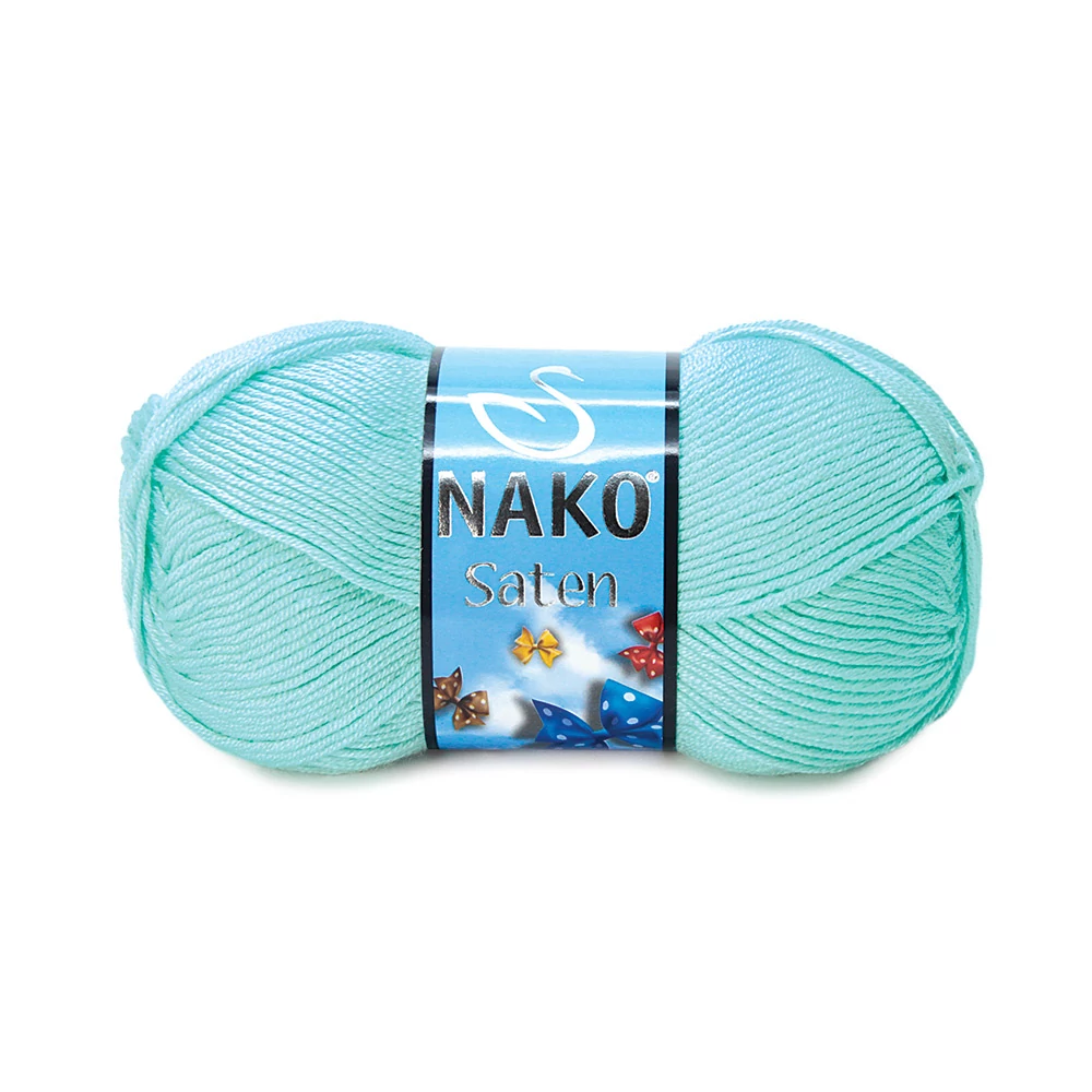 Nako Saten Üveg kék 2961