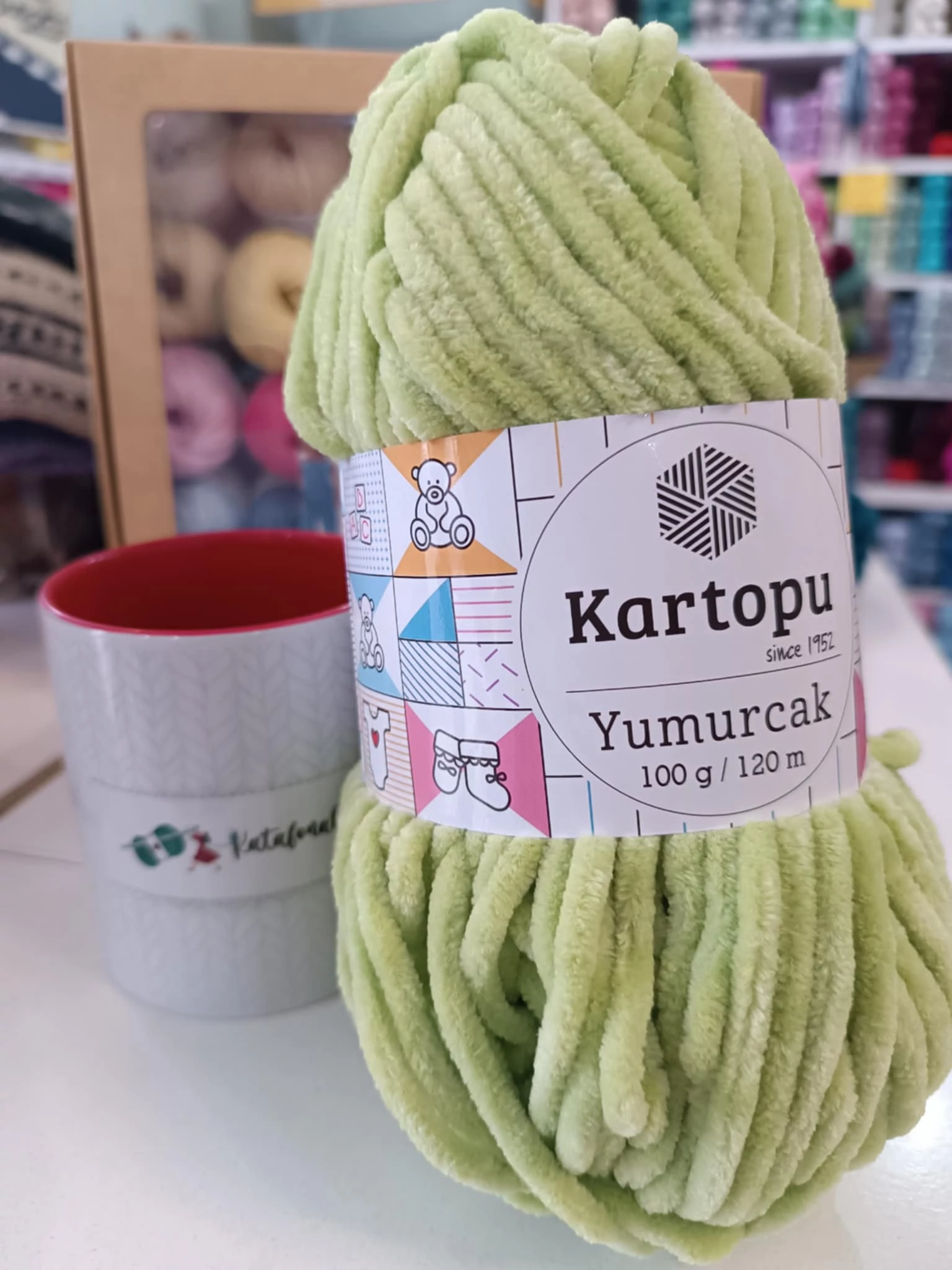 Yumurcak 389 Világos zöld 