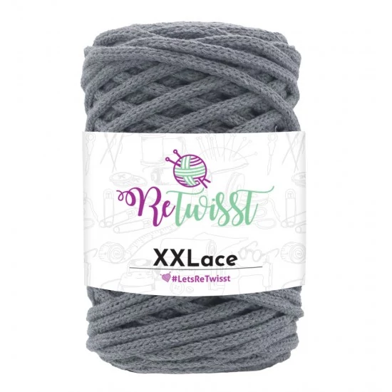 ReTwisst XXL Lace  füstös szürke 06