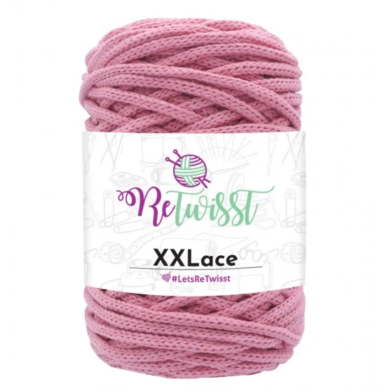 ReTwisst XXL Lace  rózsaszín 21