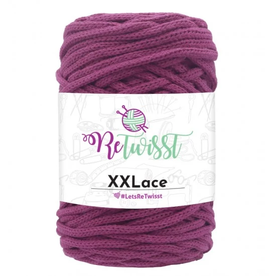 ReTwisst XXL Lace  sötét lila 22