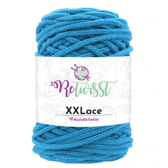 ReTwisst XXL Lace Türkizkék 18