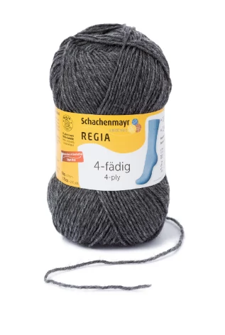 Regia 4 ply 00044 cirmos szürke