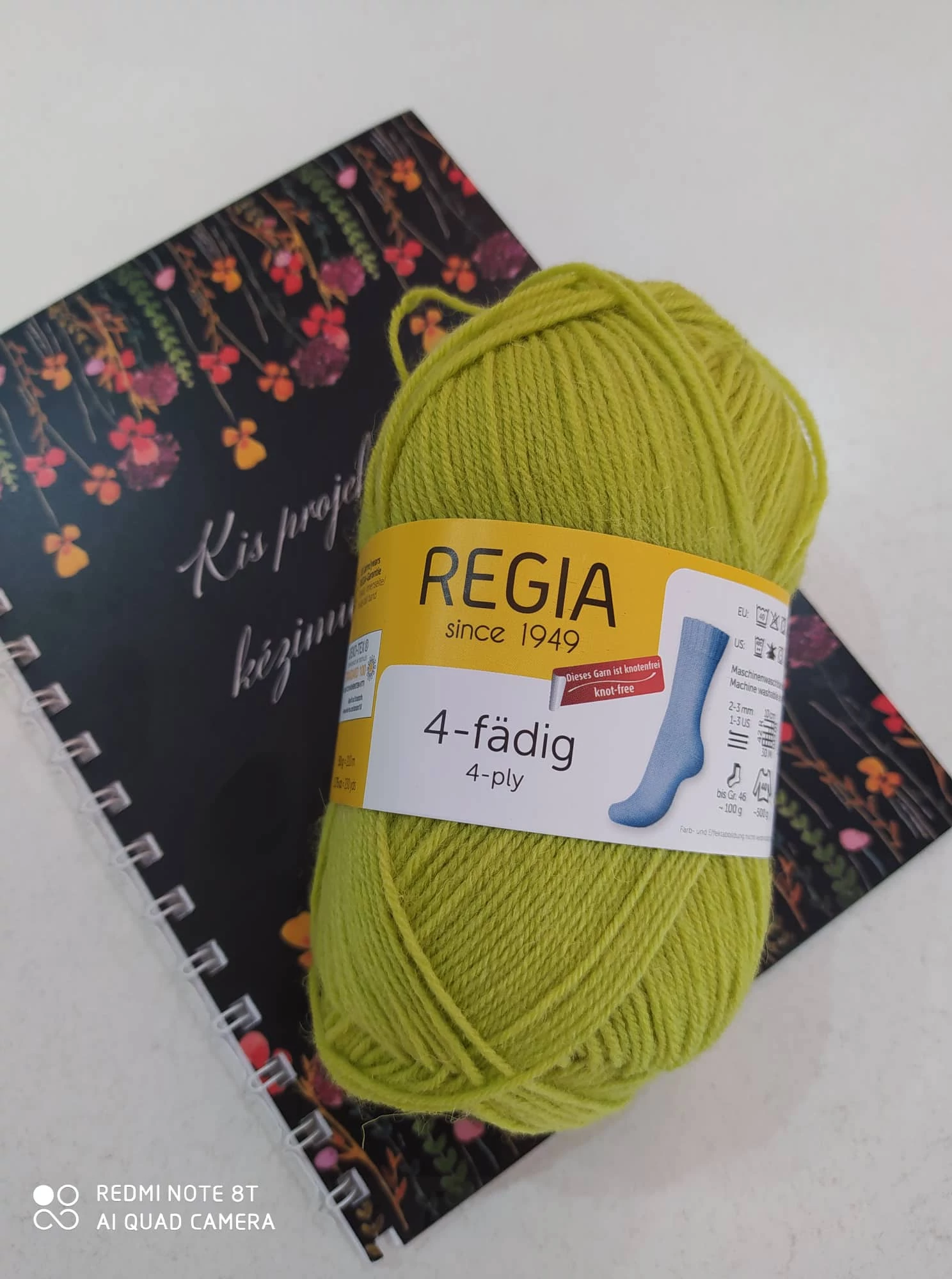 Regia 4ply 1056 Lime zöld