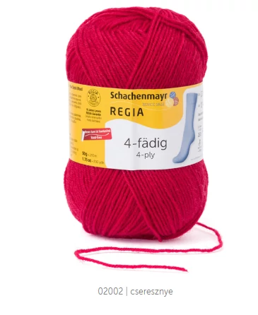 Regia 4 ply 2002 cseresznye