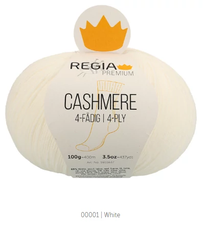 Regia Cashmere Fehér 01