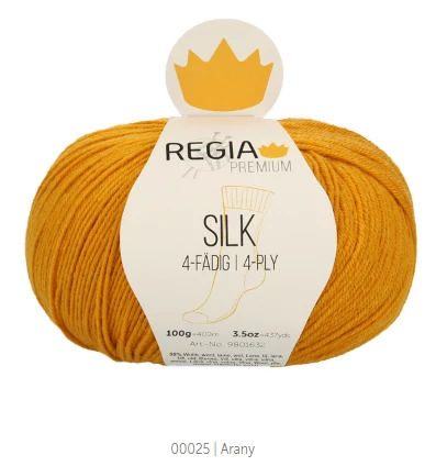 Regia Silk 25 aranysárga