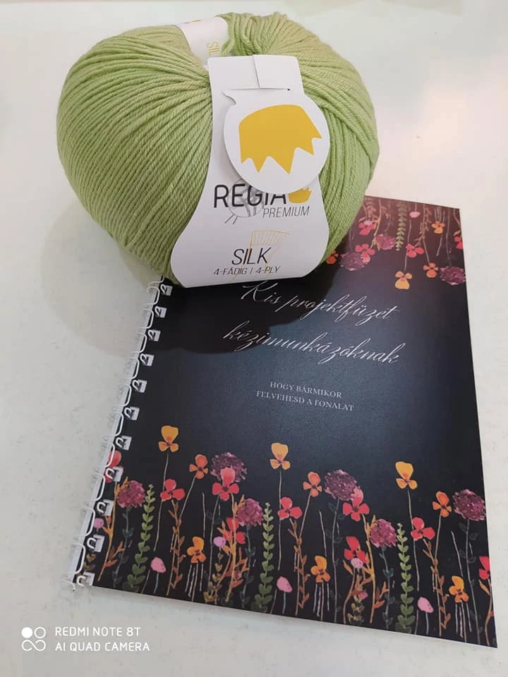 Regia Silk 71 Levél zöld 