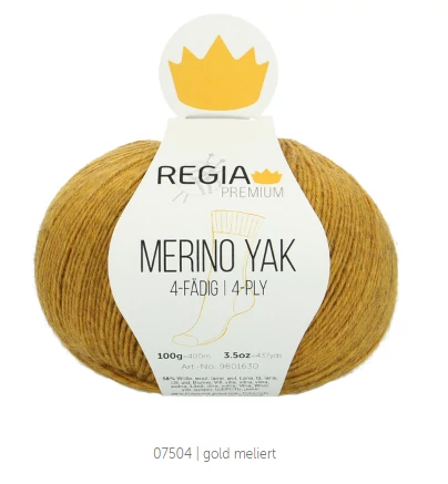 Regia Merino Yak Gold
