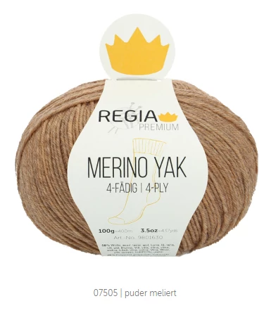 Regia Merino Yak Bézs