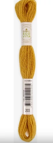 DMC Eco Vita BIO gyapjú hímző 203