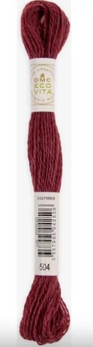 DMC Eco Vita BIO gyapjú hímző 504