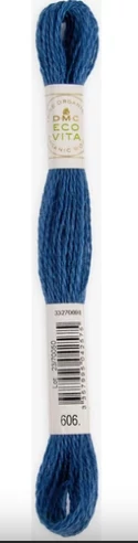 DMC Eco Vita BIO gyapjú hímző 606