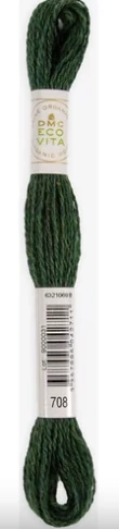 DMC Eco Vita BIO gyapjú hímző 708