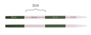 KnitPro SmartStix Rövidtűvég 3,25