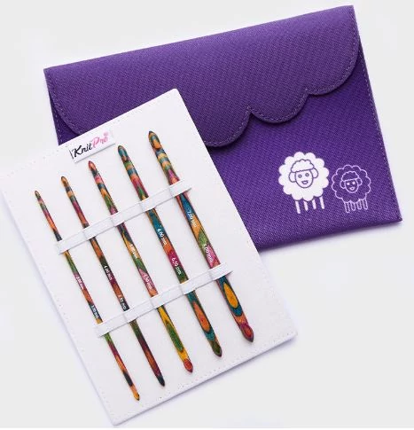 KnitPro Symfonie kéthegyű horgolótűkészlet