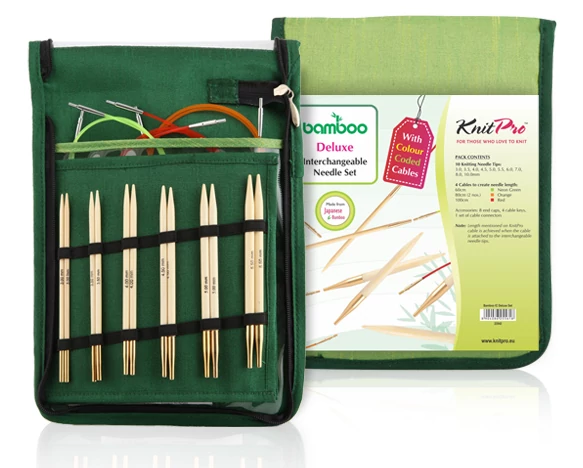 KnitPro Bamboo kötőtűkészlet