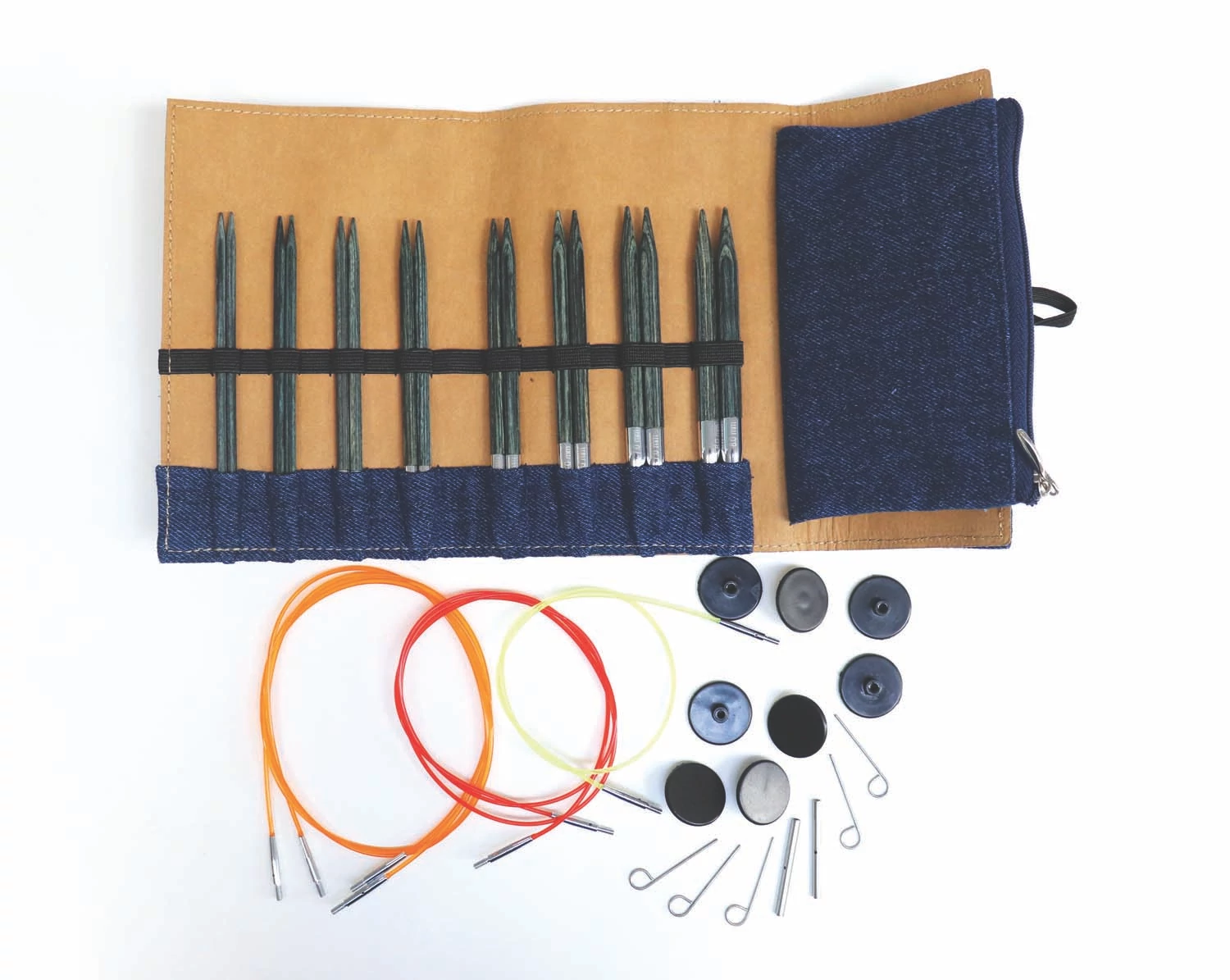 KnitPro Indigo szett NORMÁL tűvég 